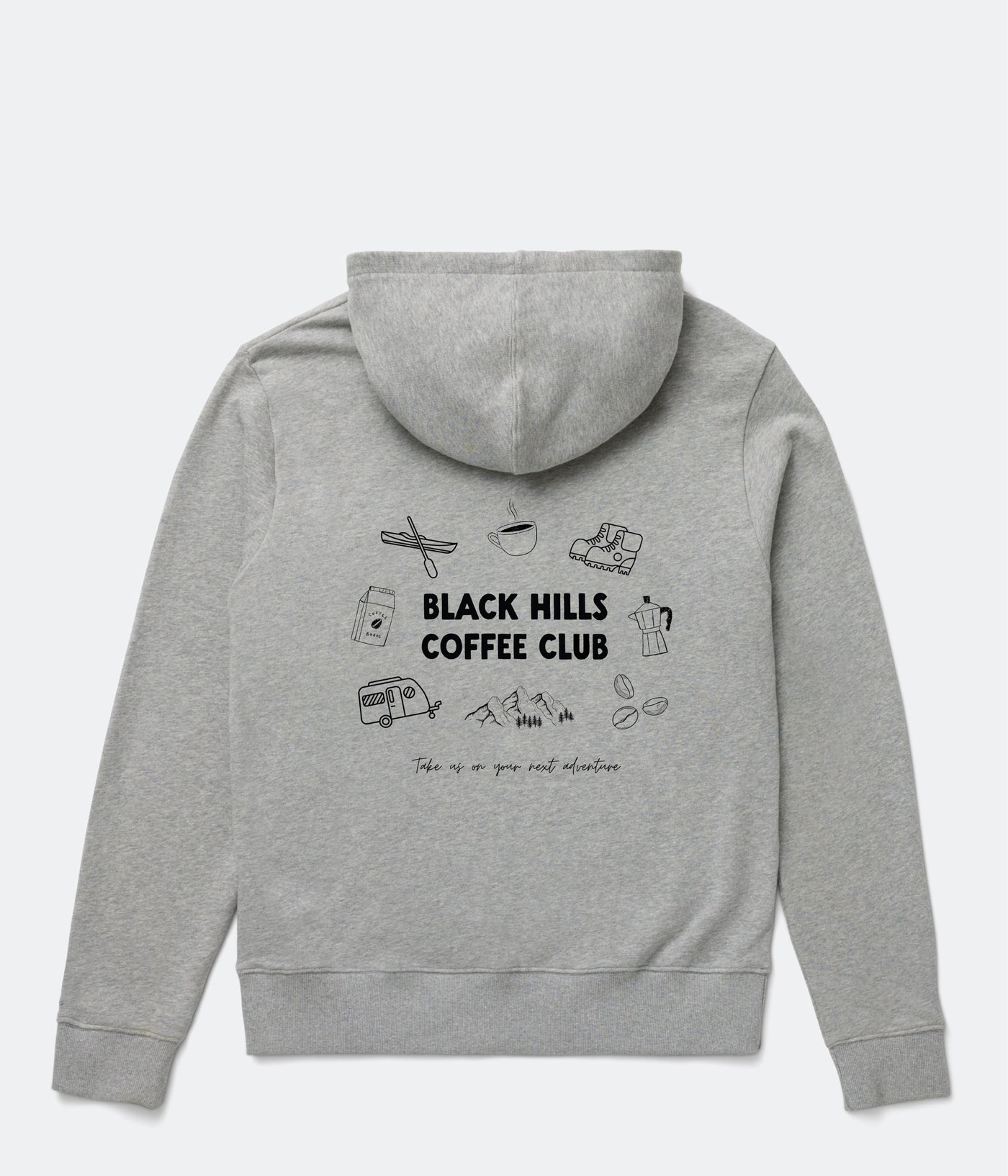 Welcome to the Black Hills Coffee Club! A cozy & conscious collab with known SUpply! See description for more details. Pre-sale ends 10/1!