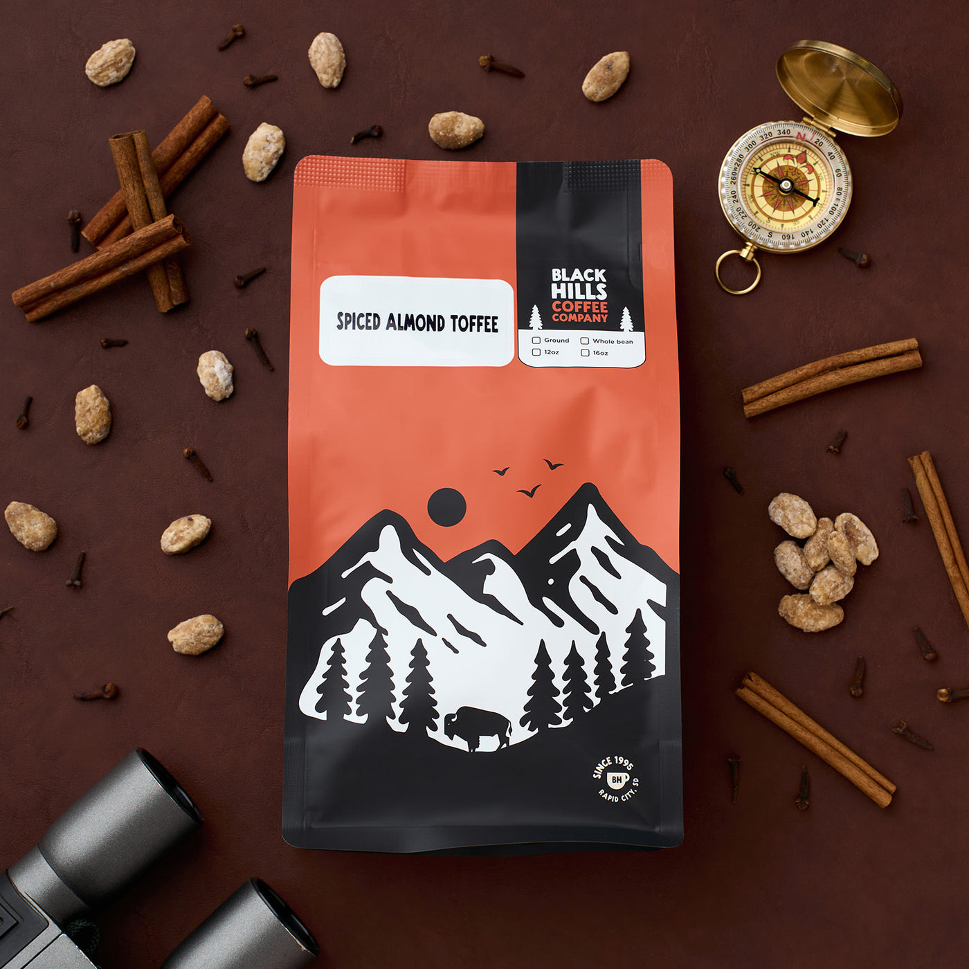 Spiced Almond Toffee